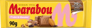 Marabou Mjölkchoklad Frukt & Mandel