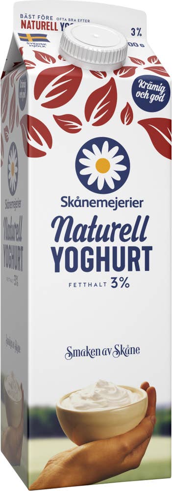 Skånemejerier Yoghurt Naturell 3%