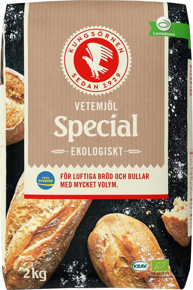 KUNGSÖRNEN Vetemjöl Special EKO/KRAV