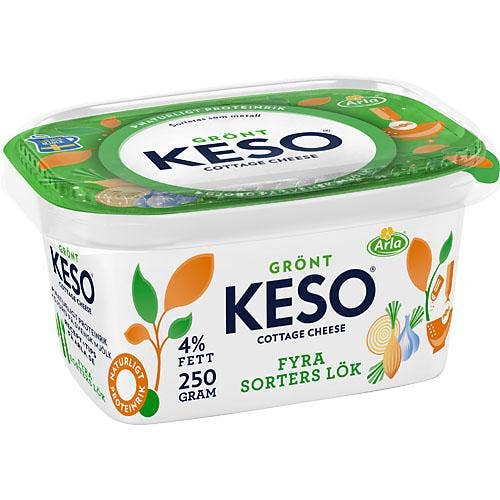 Arla Keso Lök 4% Keso