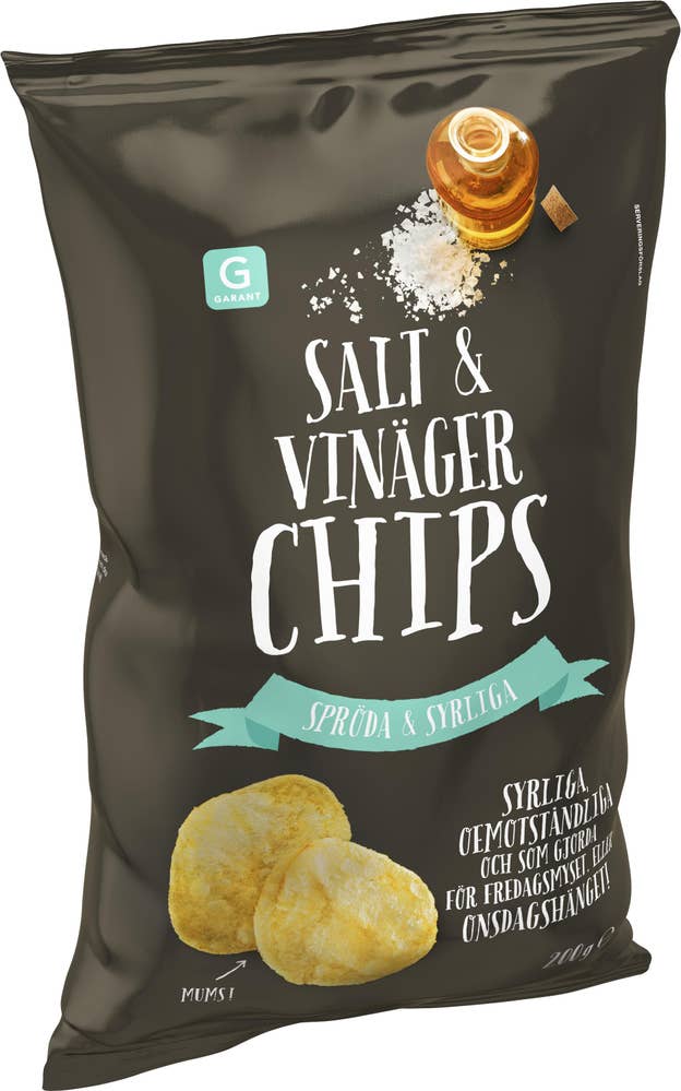 Garant Chips Salt & Vinäger