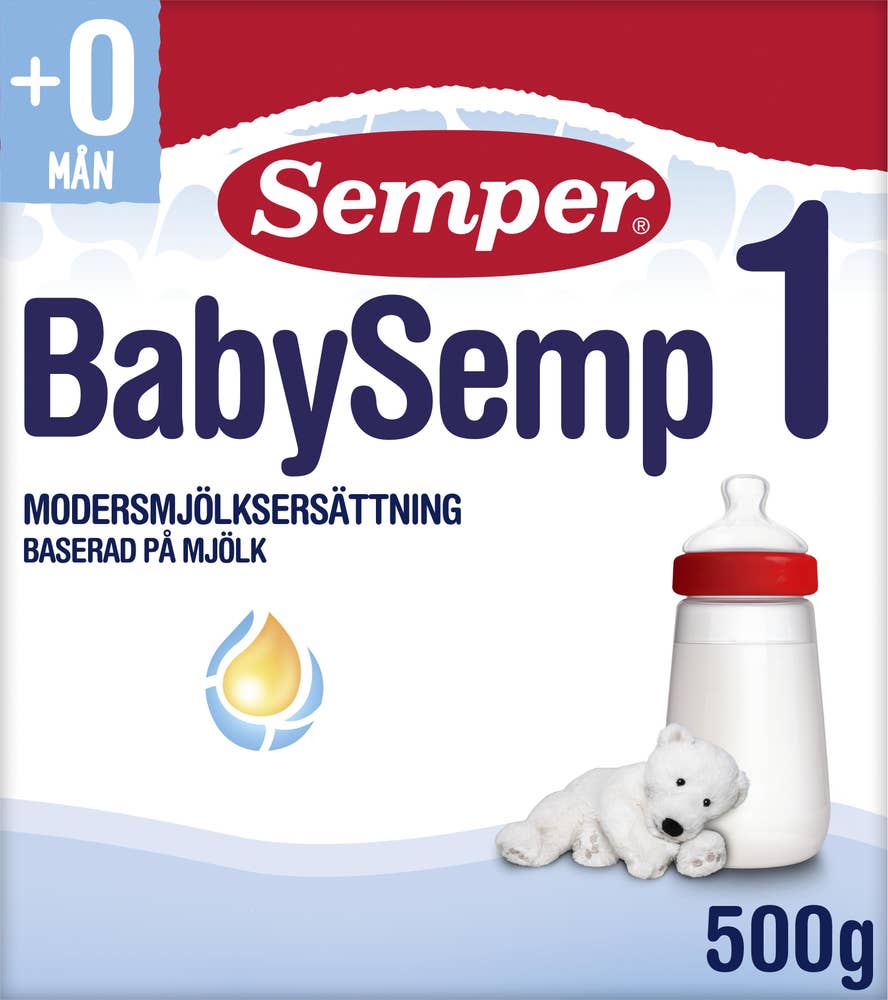 Semper Modersmjölksersättning BabySemp 1 0M