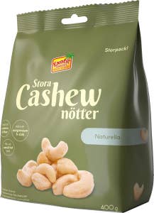 Exotic Snacks Cashewnötter Naturella