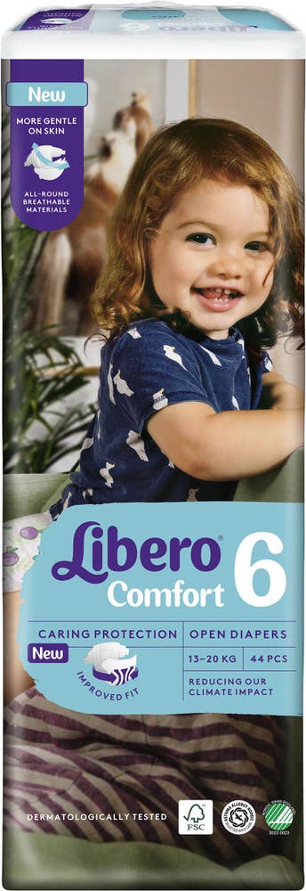 Libero Blöjor Comfort (6) 13- 44-p Libero