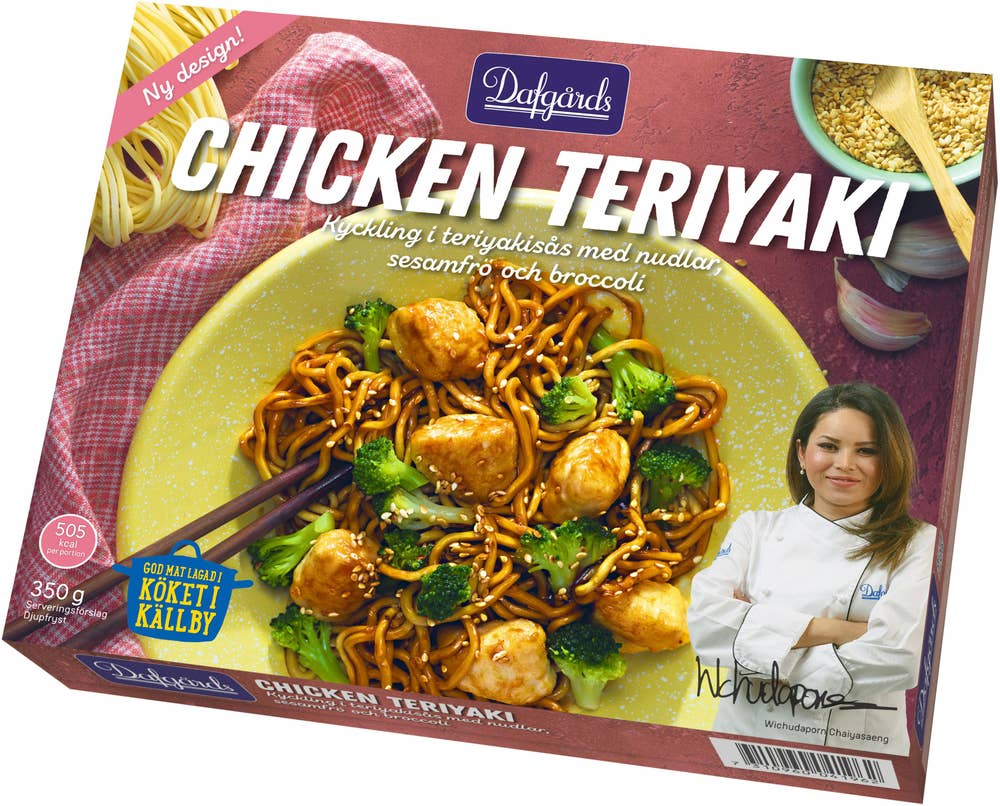 Dafgårds Chicken Teriyaki Fryst