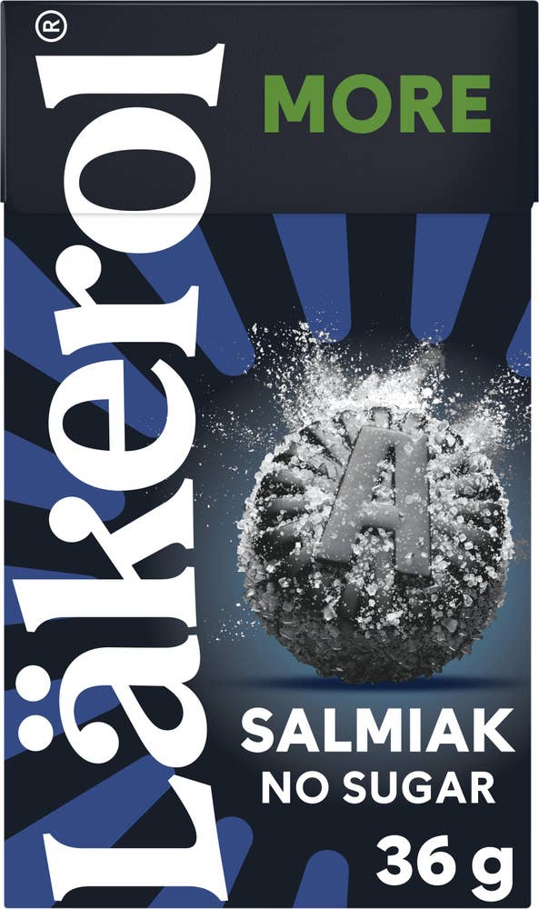 Läkerol Halstabletter More Salmiak