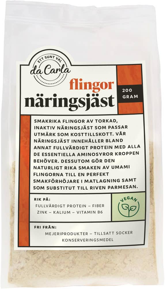 da Carla Näringsjäst Flingor