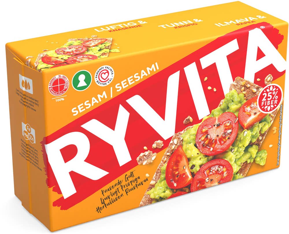 Knäckebröd Sesam & Råg