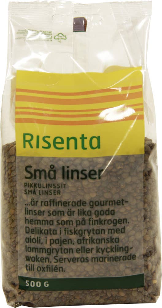 Ej sorterad Små Linser Risenta
