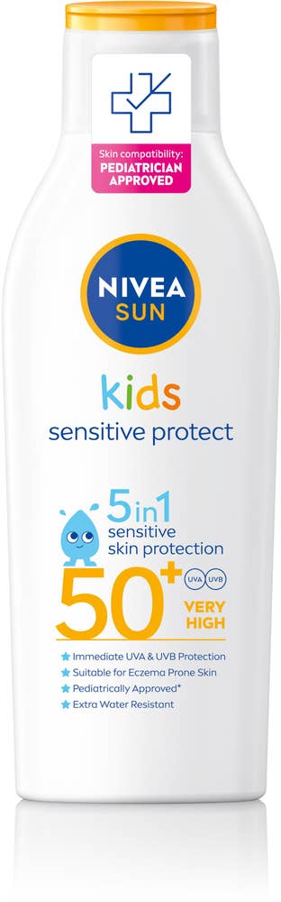 NIVEA Sun Solskydd Kids Sensitive Lotion SPF 50+