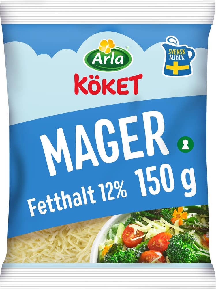 Riven Ost Mager 12% Arla