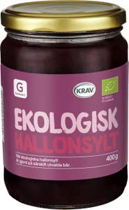 Garant Eko Hallonsylt EKO/KRAV