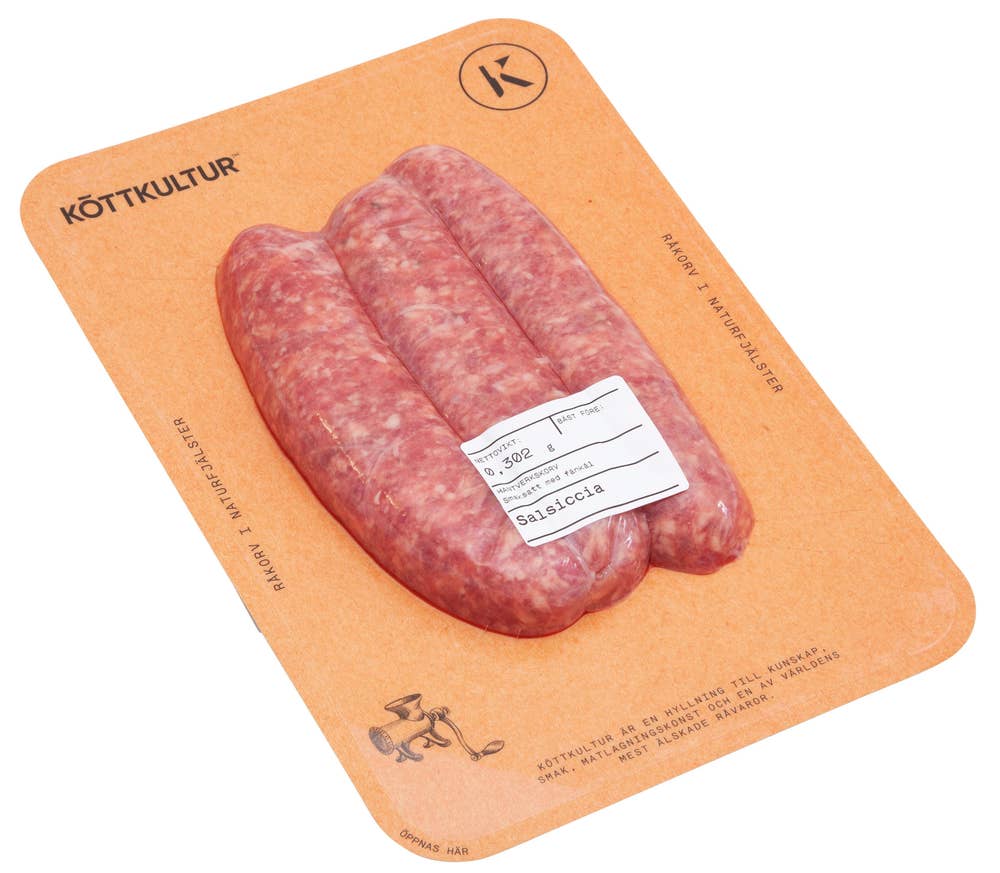 Köttkultur Färsk Salsiccia med Fänkål