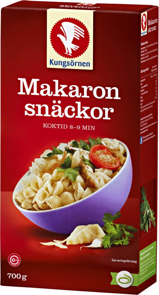 Kungsörnen Makaronsnäckor