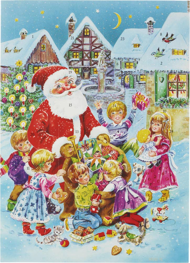 Wawi Adventskalender Choklad