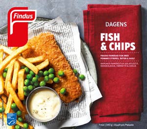 Dagens Fish & Chips MSC Fryst