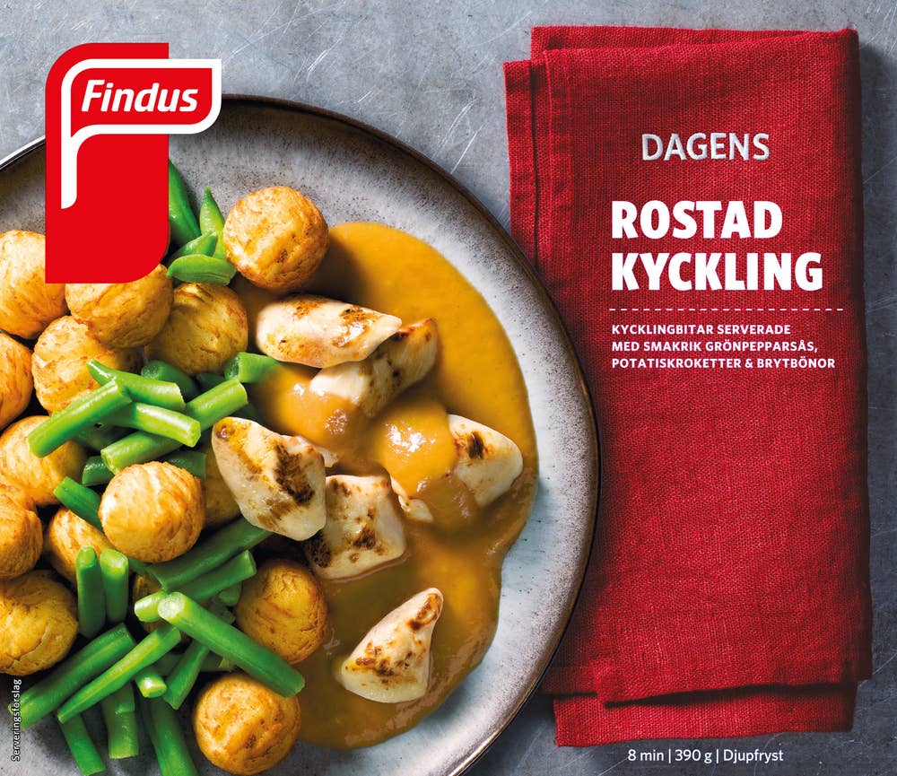 Findus Dagens Rostad Kyckling Fryst