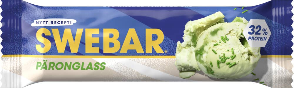 Swebar Proteinbar Päronglass