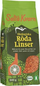 Saltå Kvarn Röda Linser Torkade EKO/KRAV