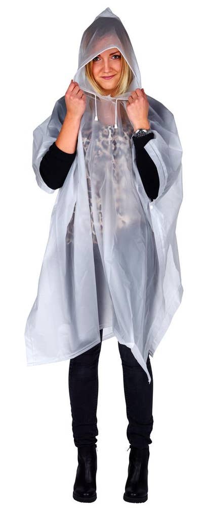 Clas Ohlson Regnponcho Vit Clas Ohlson