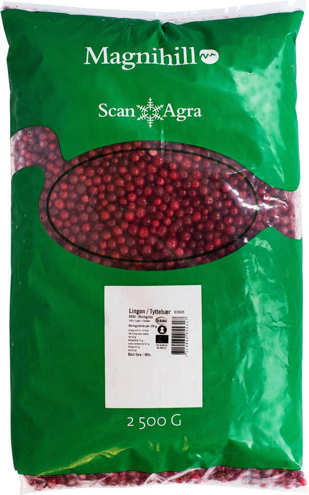 Magnihill Lingon Svenska Fryst EKO/KRAV