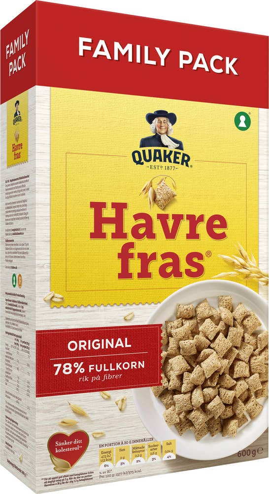 Quaker Havrefras Quaker