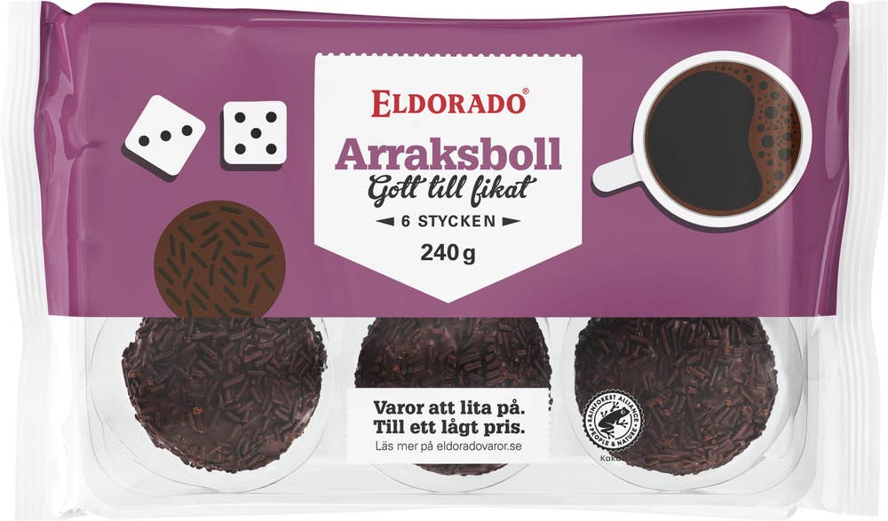 Eldorado Arraksboll 6-p
