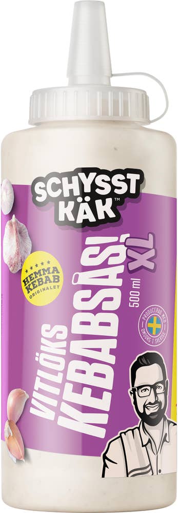 Schysst Käk Kebabsås Vitlök