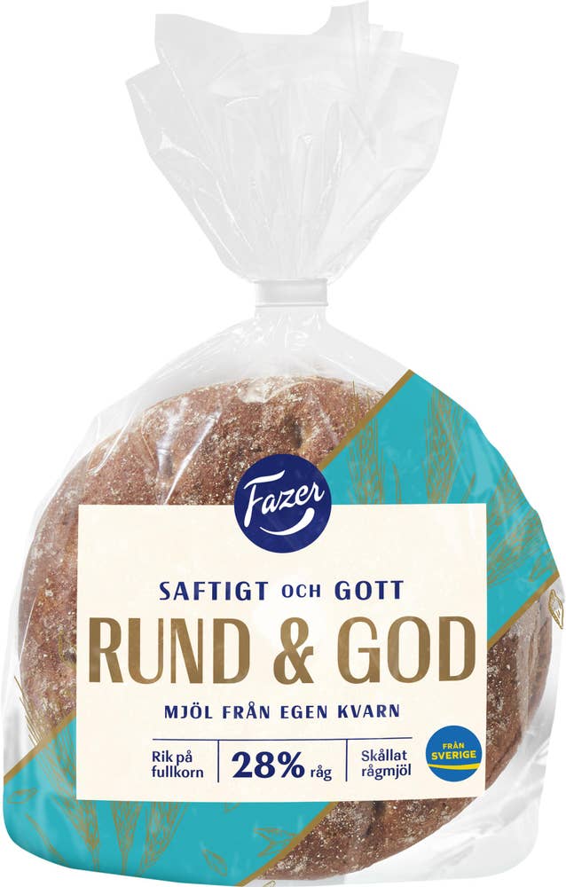 Fazer Rågbröd Rund & God