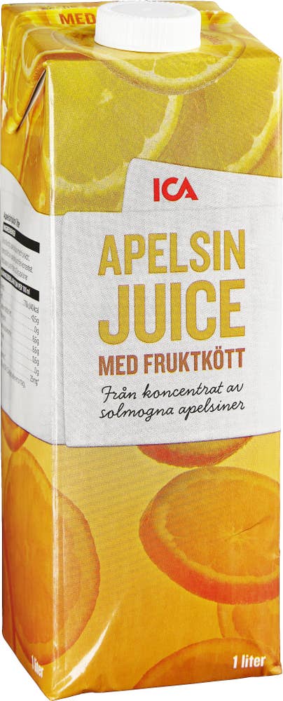 Ej sorterad Apelsinjuice 1L Ica