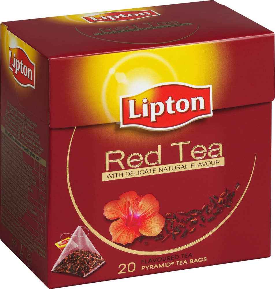 Ej sorterad Te Röd Pyramid 20-p Lipton
