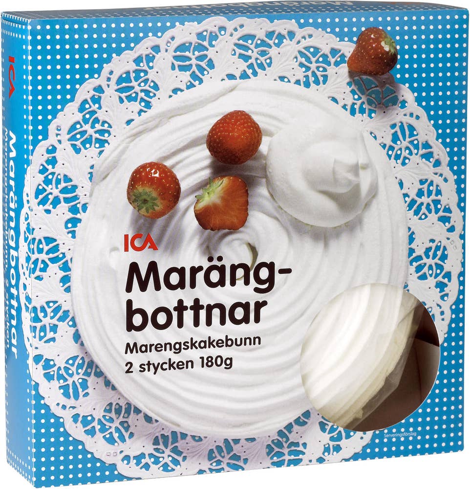 Ej sorterad Marängbotten Ica
