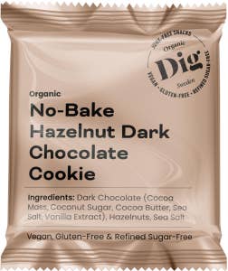 Dig No-Bake Hazelnut Dark Chocolate Cookie EKO