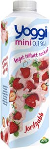 Yoggi® Yoghurt Mini 0,1% Jordgubb