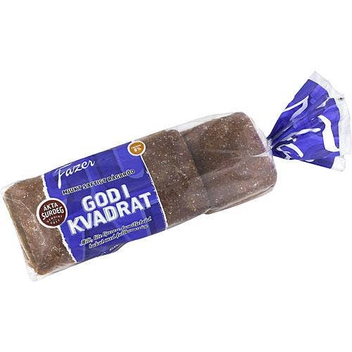 Ej sorterad God i Kvadrat Fazer