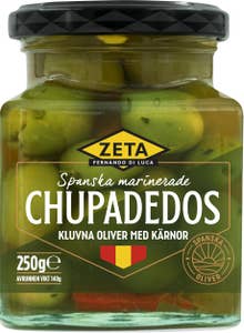 Zeta Chupadedos-Oliver med Kärna