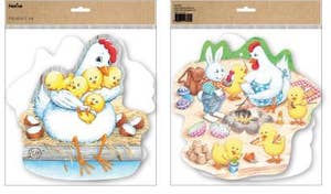 Hedlundgruppen Påskkort Stansade Två Motiv