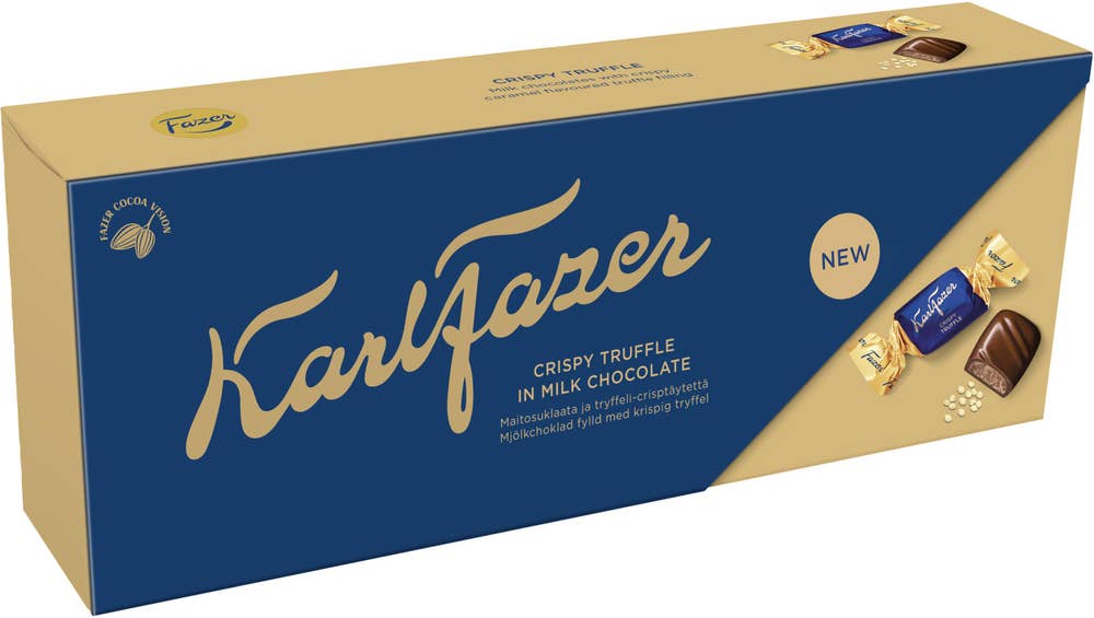 Fazer Chokladpralin Crispy Truffle
