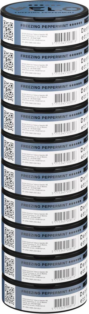 VELO Freezing Peppermint 17mg Stock