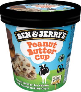 Ben & Jerry's Glass Peanut Butter Cup Fairtrade