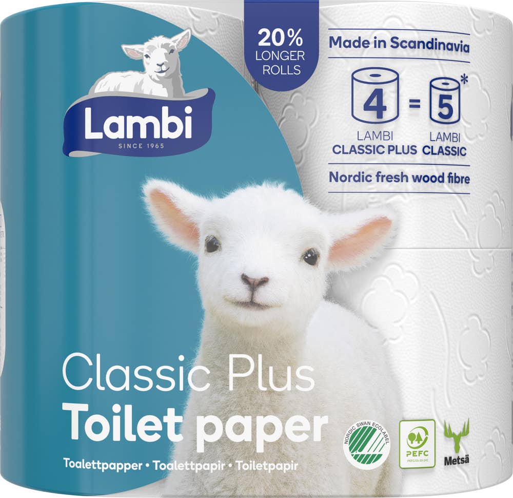 Lambi Toalettpapper Classic Plus