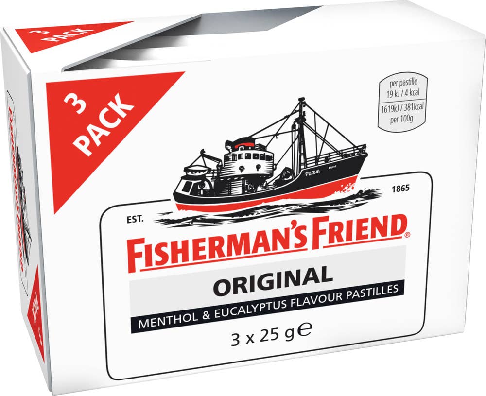 Fisherman's Friend Halstabletter Original 3x25g