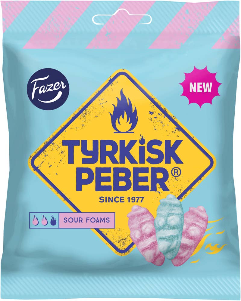 Fazer Turkisk Peppar Sour Foams