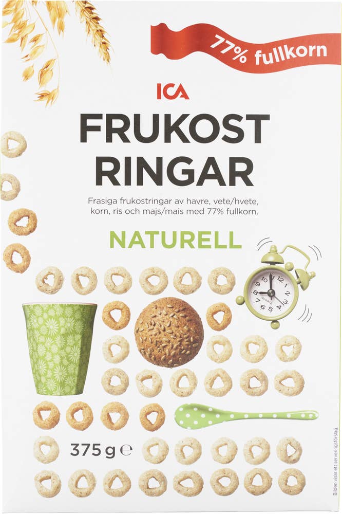 Ej sorterad Frukostringar Ica