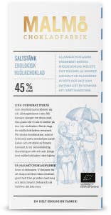 Malmö Chokladfabrik Choklad Saltstänk 45% EKO