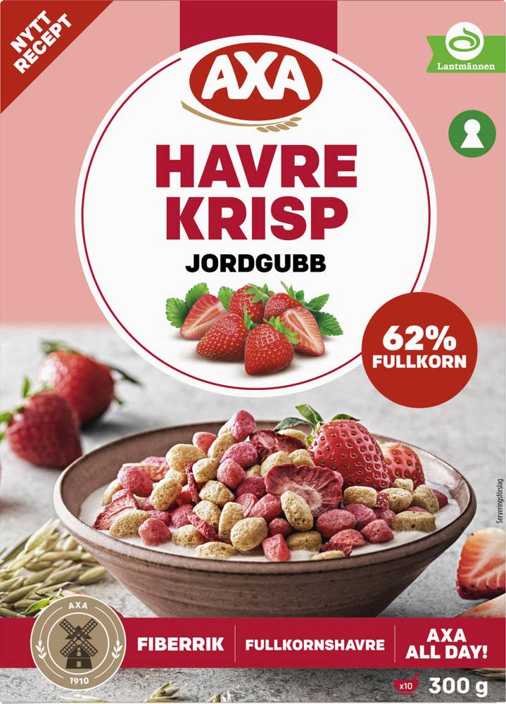 AXA Havre Krisp Jordgubb