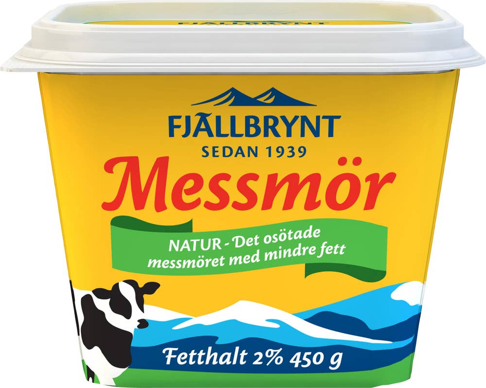 Ej sorterad Messmör Natur Fjällbrynt