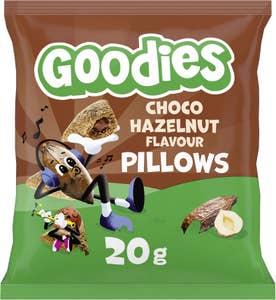 GOODIES Barnsnacks Choco & Hazelnut Pillow