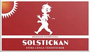 Solstickan Extra Långa Tändstickor Vinterutgåva 2-p