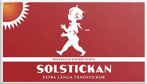 Solstickan Extra Långa Tändstickor Vinterutgåva 2-p